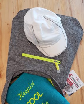 Bestickte Cap mit Schriftzug